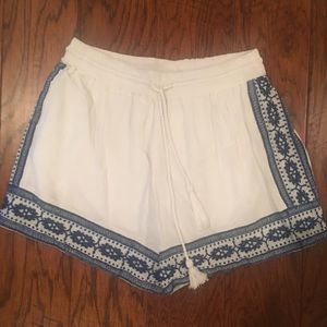 Cute Embroidered Shorts